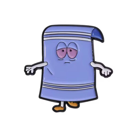 SOUTH PARK TOWELIE Collectible Enamel Pin 116A5 - Picture 2 of 4
